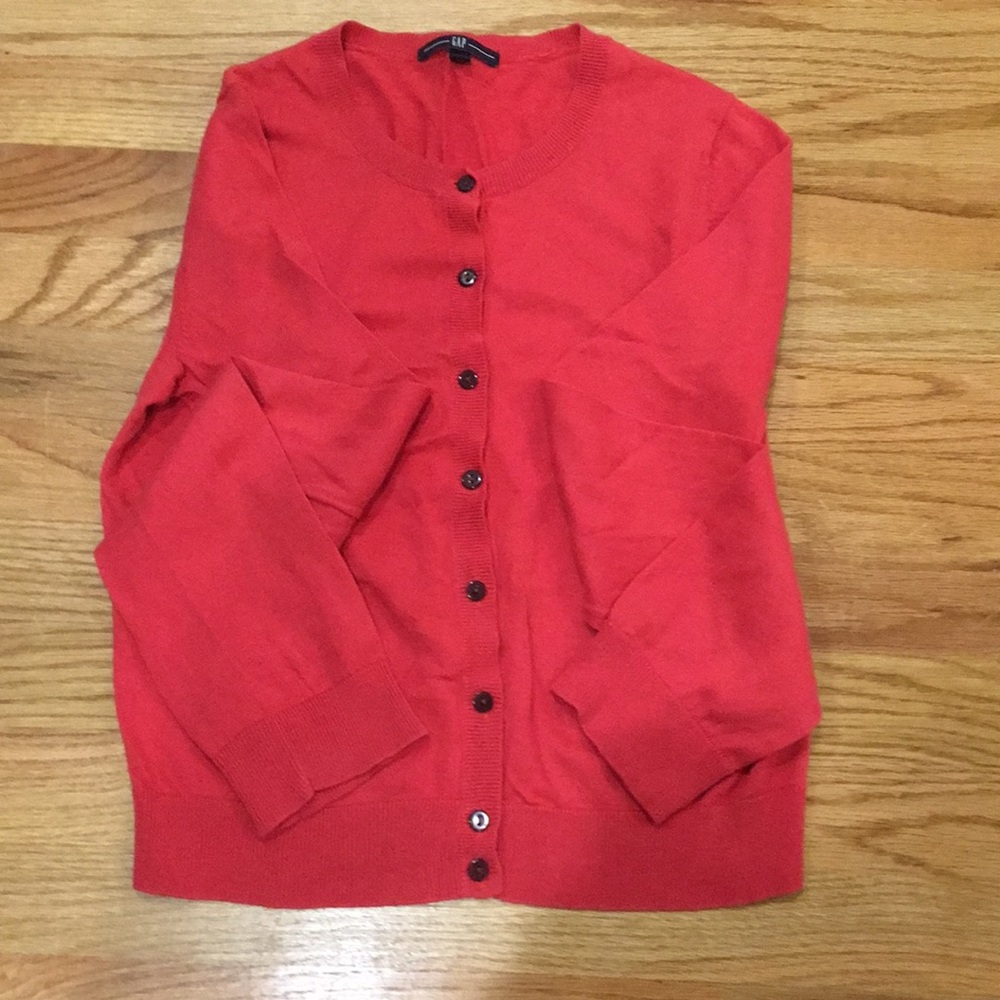 Gap medium button down sweater